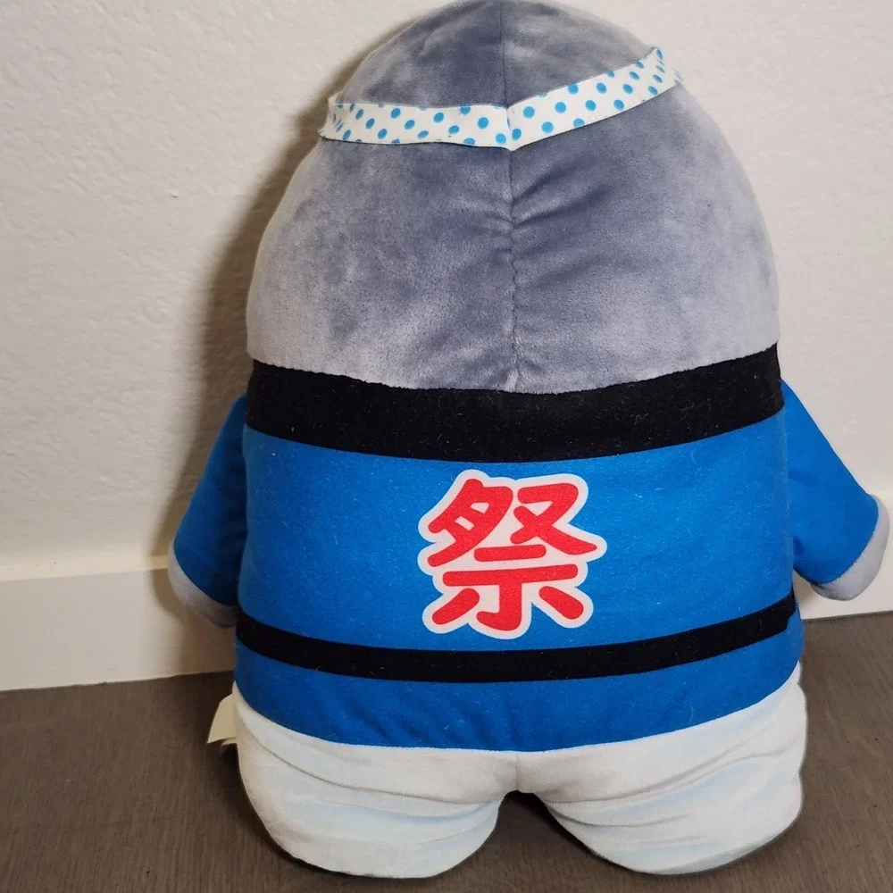 Clever Idiots Same2U Samezu Shark Plush Toy Blue Festival Happi Coat Headband 12